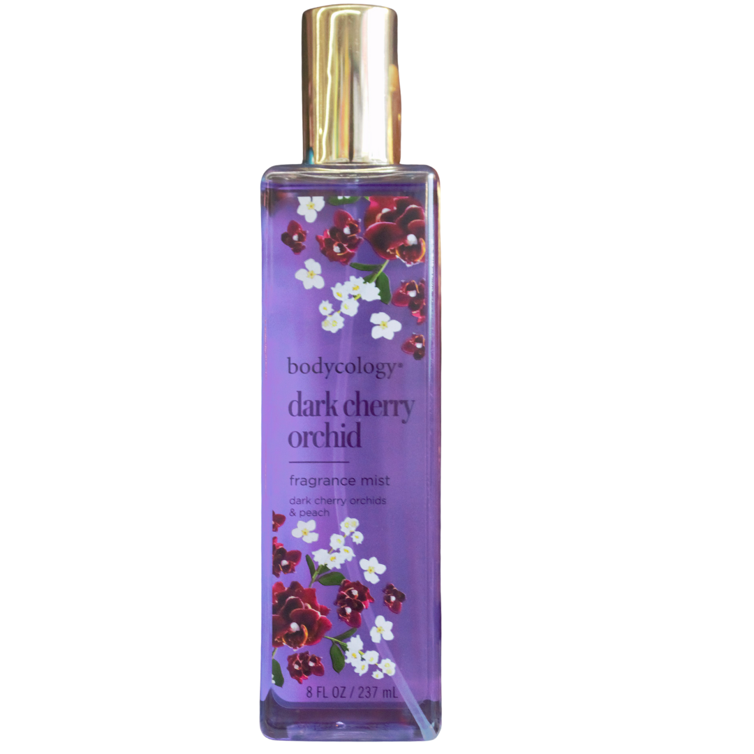 Bodycology Dark Cherry Orchid Fragrance Mist, 8 oz