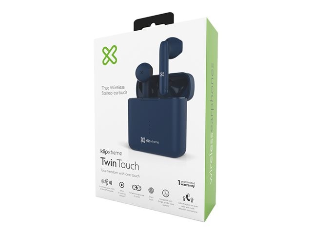 Klip Xtreme TwinTouch KTE-010 - Earphones with mic - in-ear