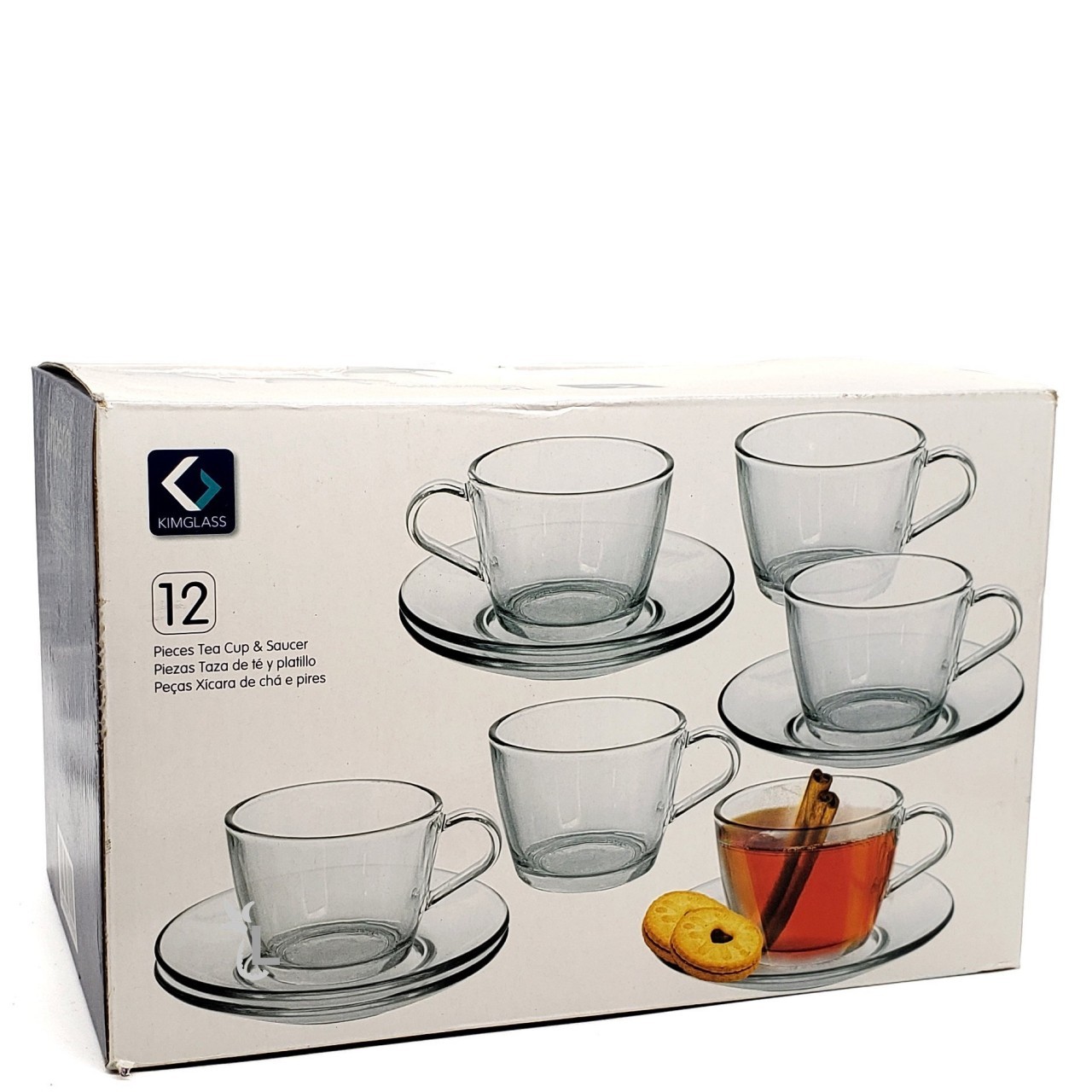 KIM CUP & SAUCER SET 12pc