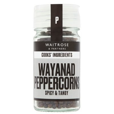 WAITROSE WAYANAD PEPPERCORNS 42g