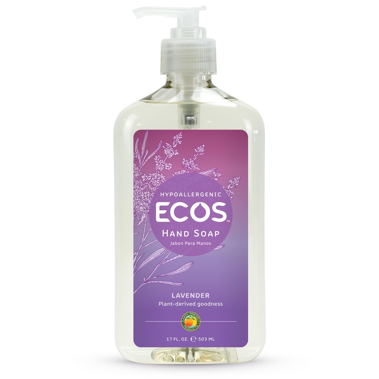 ECOS HAND SOAP LAVENDER 17oz