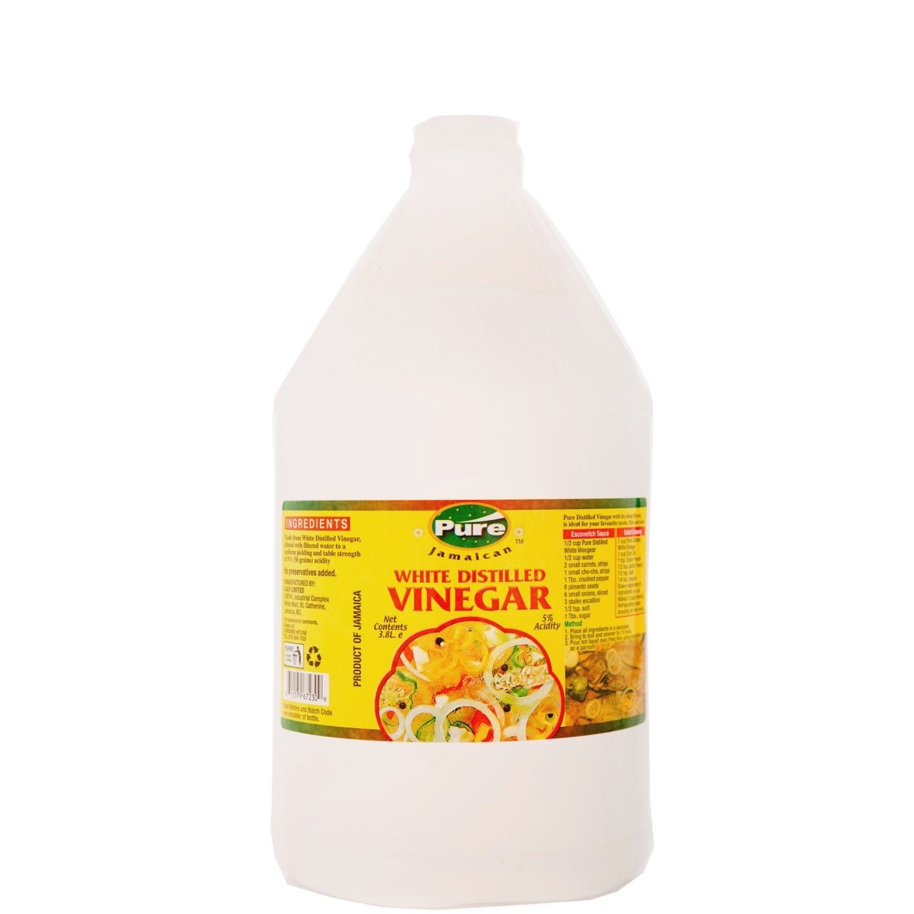 PURE VINEGAR 3.89L