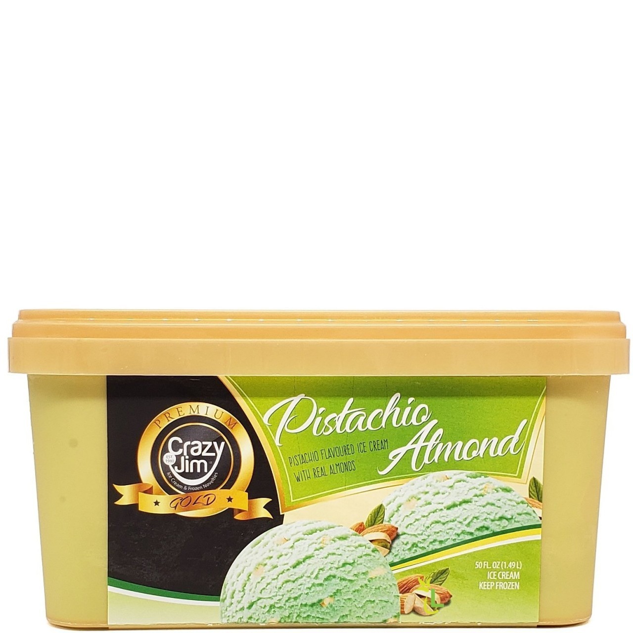 CRAZY JIM PISTACHIO ALMOND 1.49L