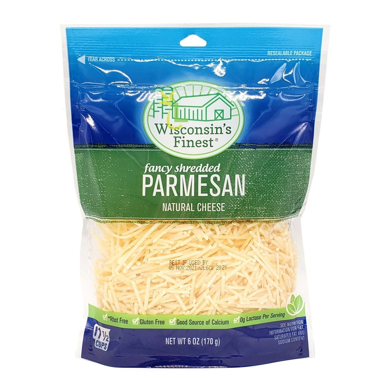 WISCONSIN FINEST SHRED PARMESAN FINE 6oz