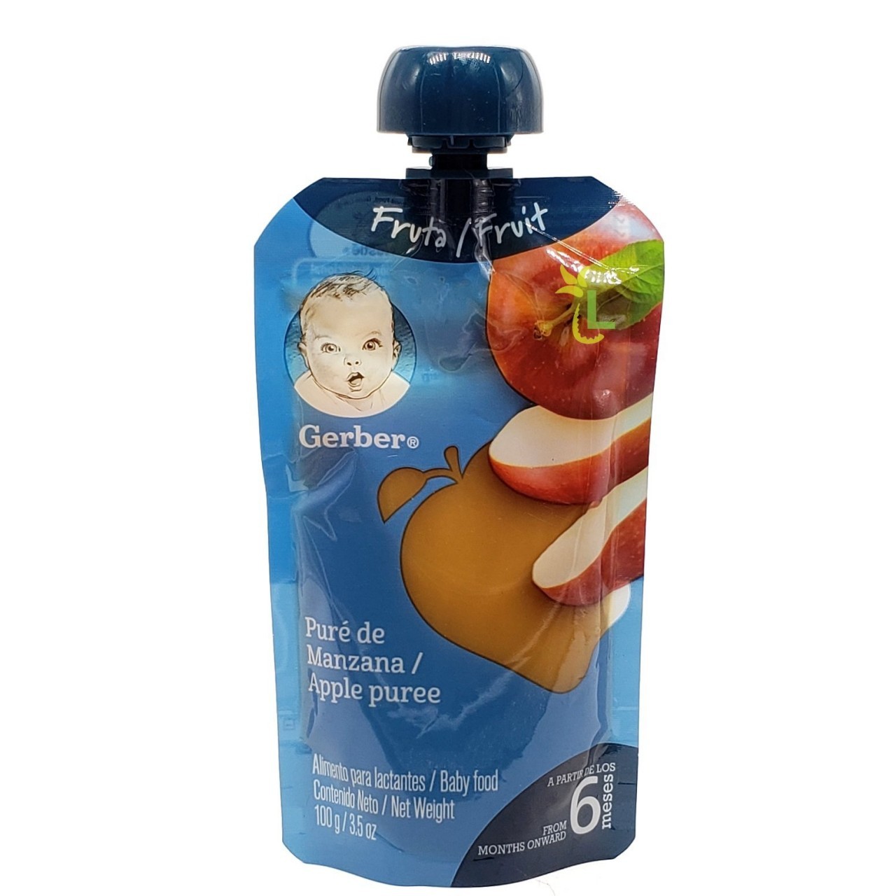 GERBER PUREE APPLE 100g