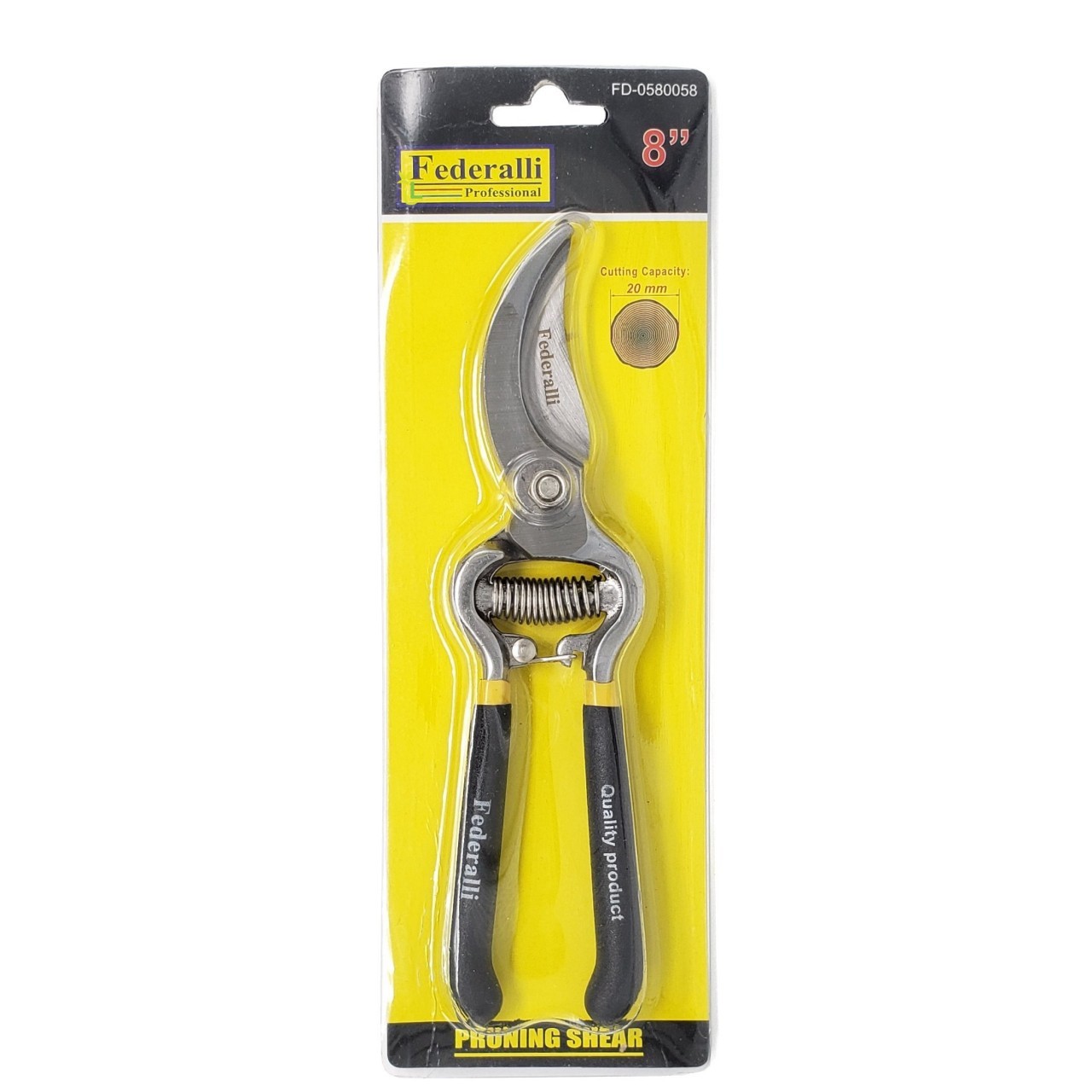 FEDERALLI PRUNING SHEAR 8in