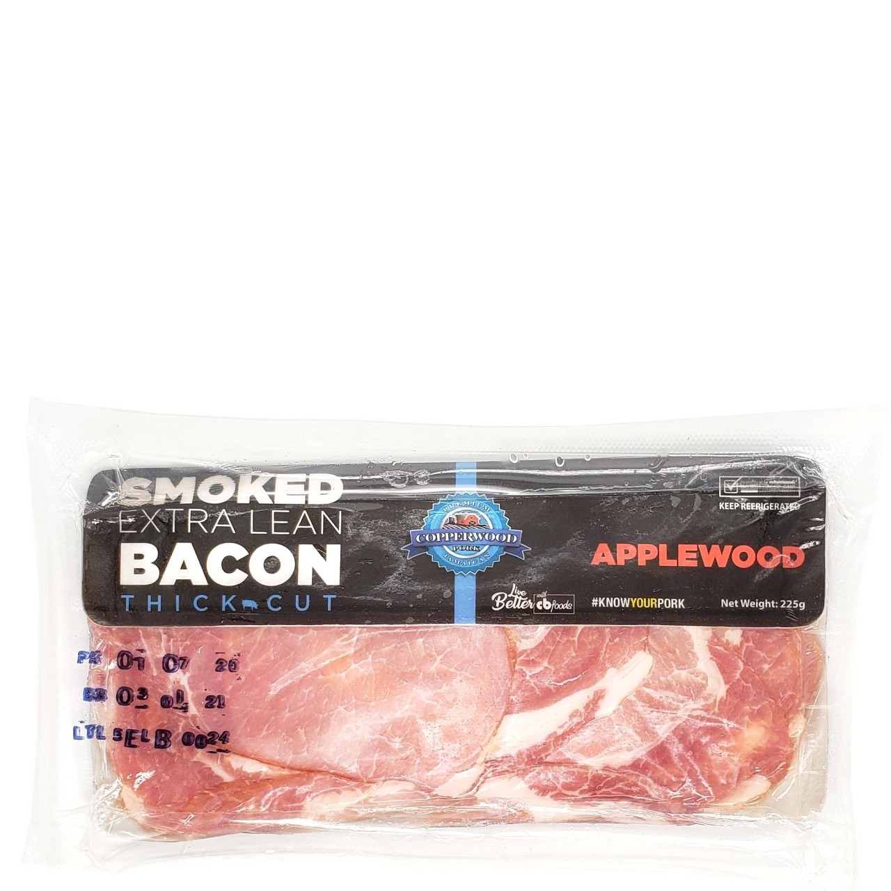 COPPERWOOD T/C SMKD BACON 225g