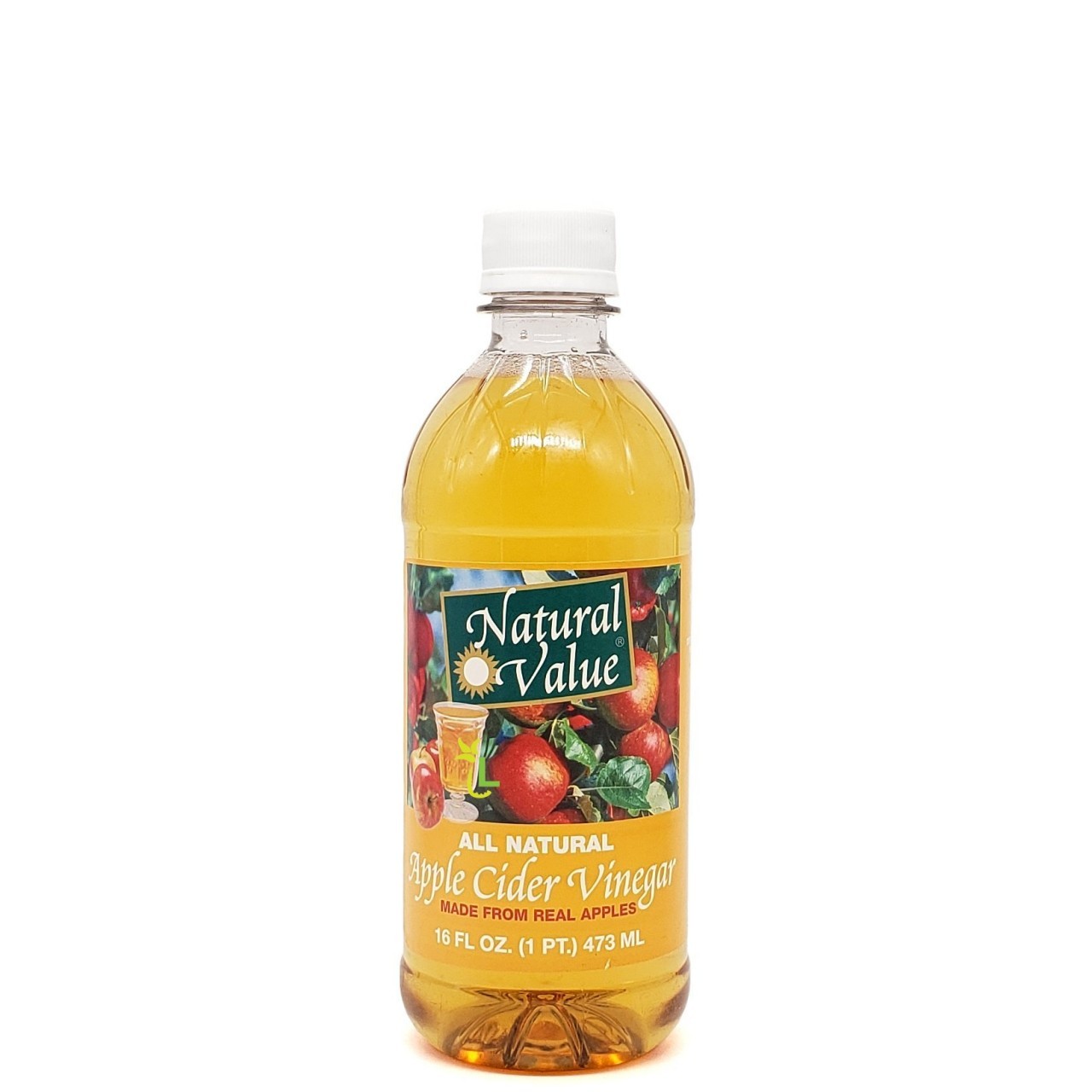 NATURAL VALUE APPLE CIDER VINEGAR 16oz