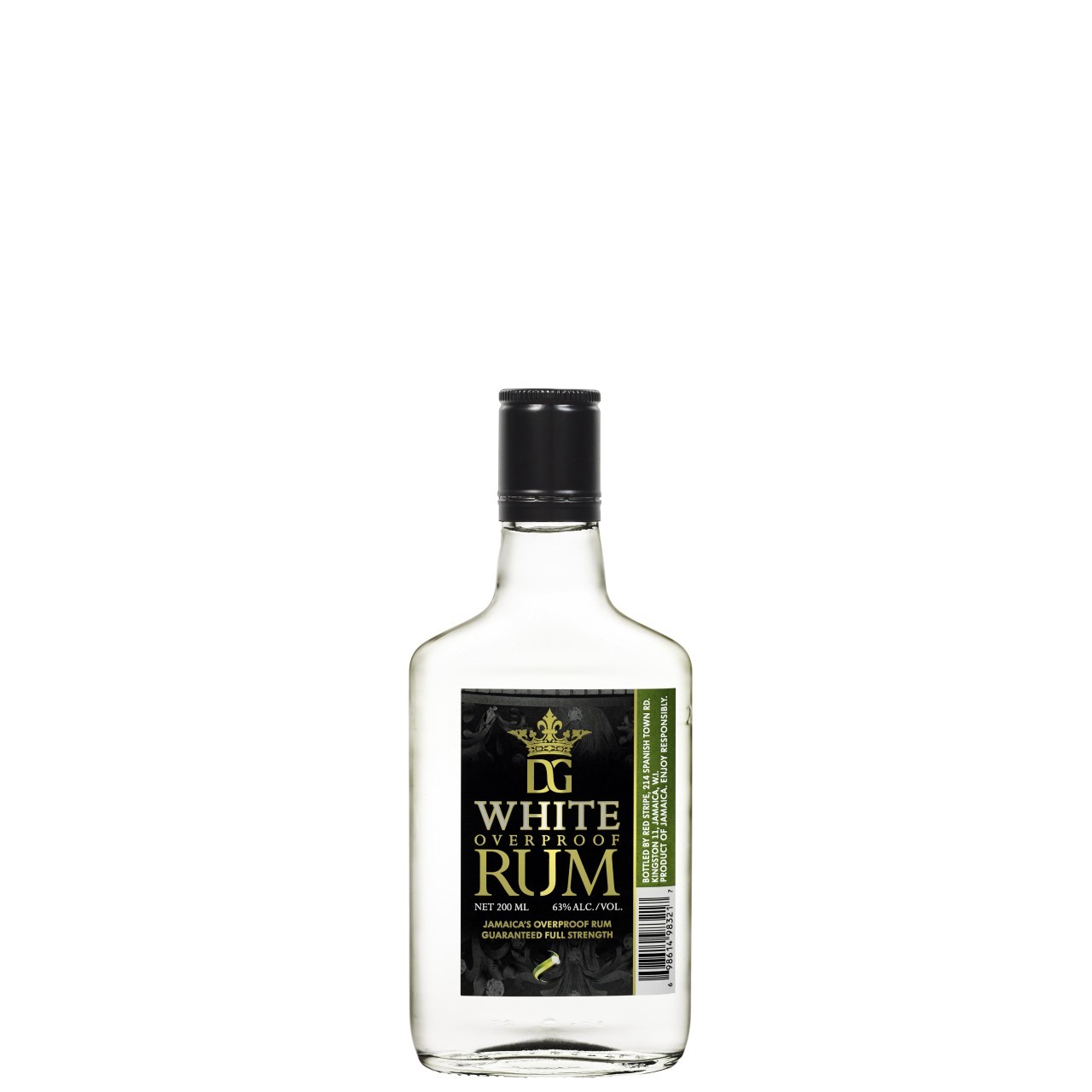 D&G WHITE OVERPROOF RUM 200ml