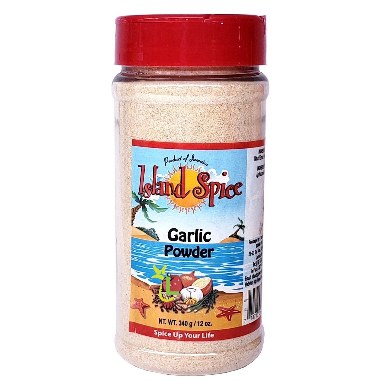 ISLAND SPICE GARLIC POWDER 12oz