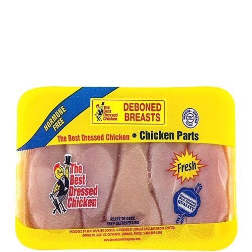 BD CHICKEN BREAST DEBONED T/P vwt