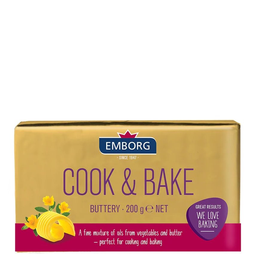 EMBORG COOK & BAKE BUTTERY 200g