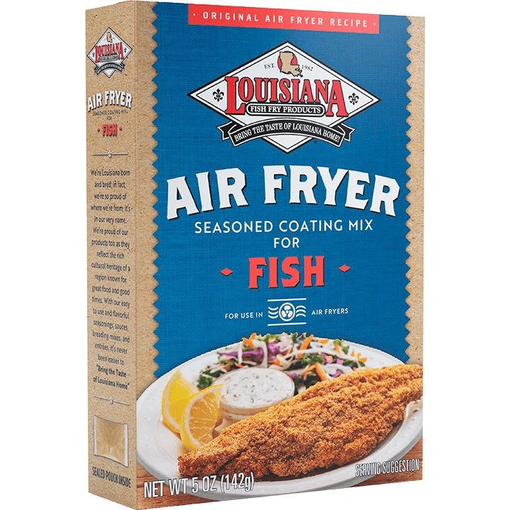 LOUISIANA AIR FRYER COATING FISH 5oz
