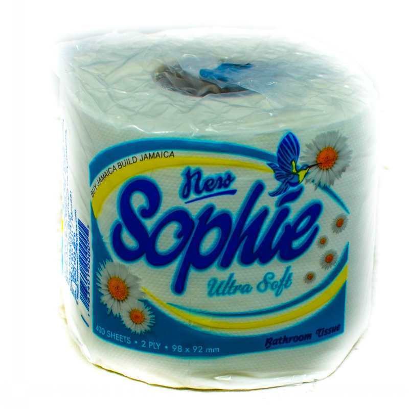 SOPHIE TOILET TISSUE 2PLY 400SHT SINGLES