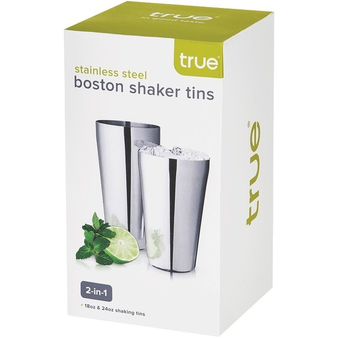 TRUE BOSTON SHAKER TINS 2pc