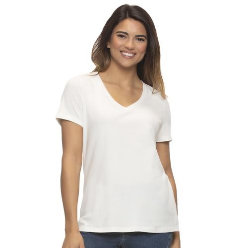 Member's Selection Ladies Tee Organic Cotton Short Sleeve V-Neck