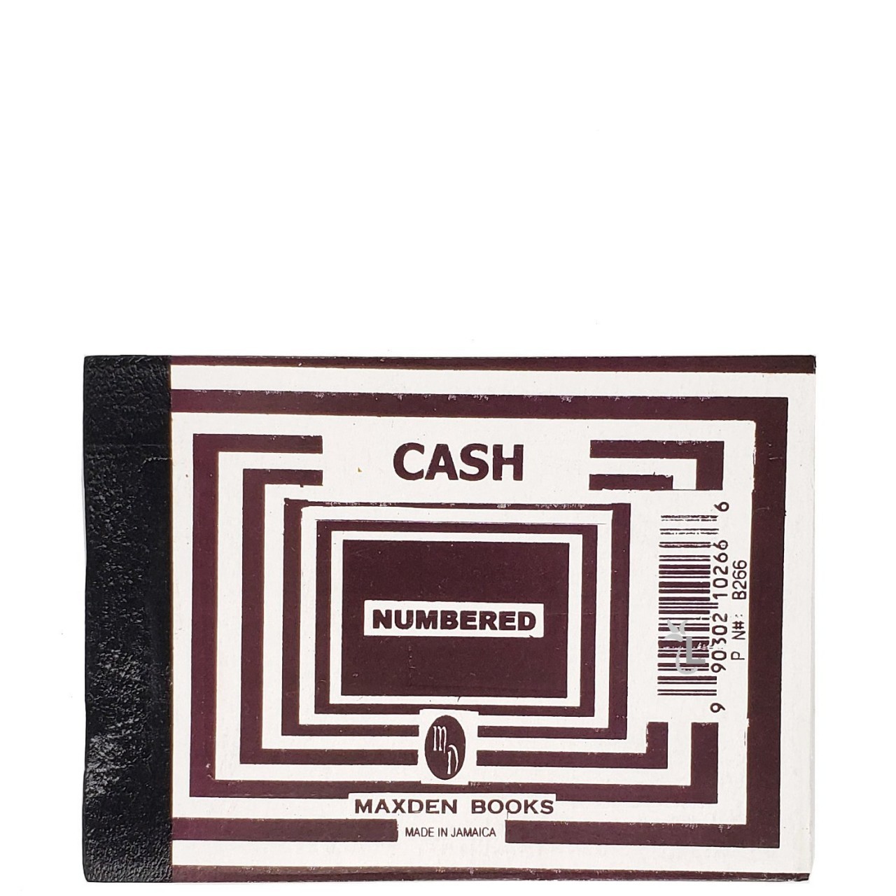 MAXDEN BOOK CASH DUPL 1/2 NOTE SIZE 1ct
