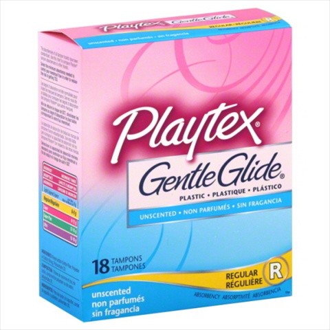 PLAYTEX TAMPON G/G REG UNSCNT 18s
