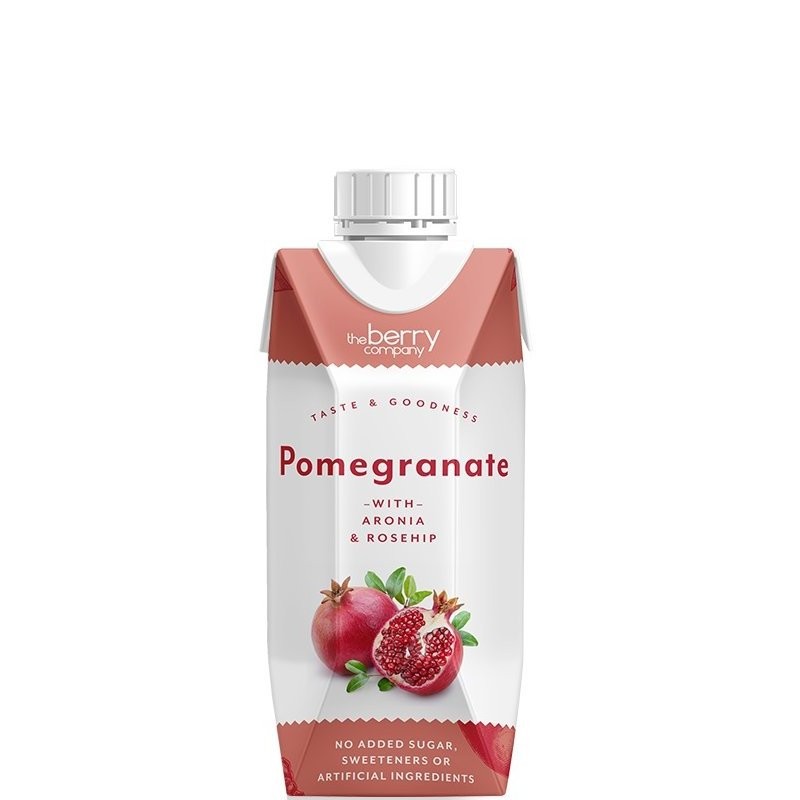 BERRY CO JUICE POMEGRANATE ROSEHIP 330ml