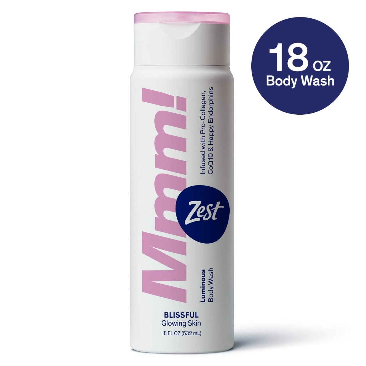 Zest Mmm Blissful Body Wash 18 oz