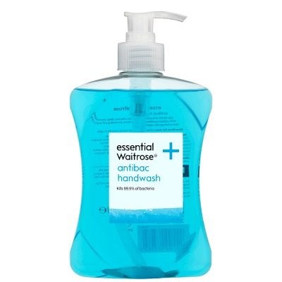 WAITROSE HAND WASH ANTIBACTERIAL 500ml