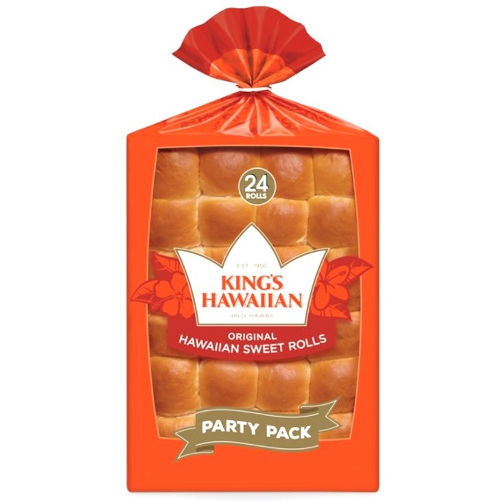 KINGS HAWAIIAN ROLLS SWEET 24s