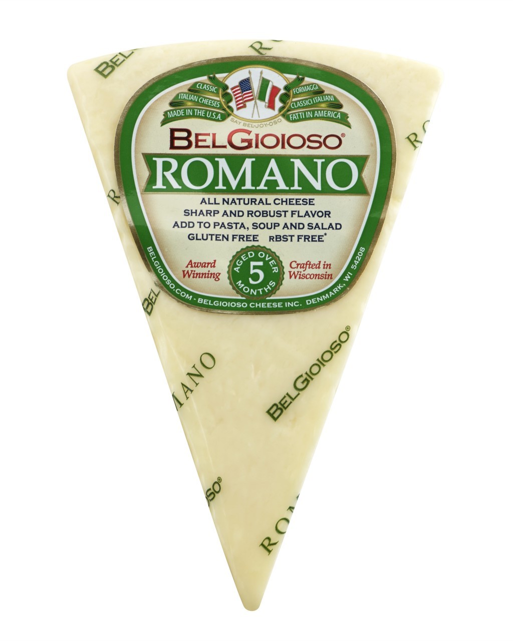 BELGIOIOSO ROMANO WEDGE 8oz