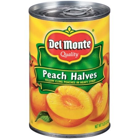 DEL MONTE PEACH HALVES HVY SYRUP 15.2oz