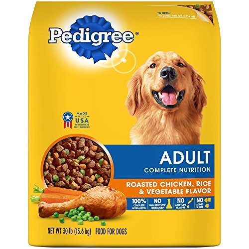 PEDIGREE ADULT CHICKEN RICE VEG 30lb