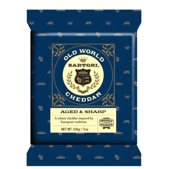 SARTORI CHEDDAR OLD WORLD 7oz
