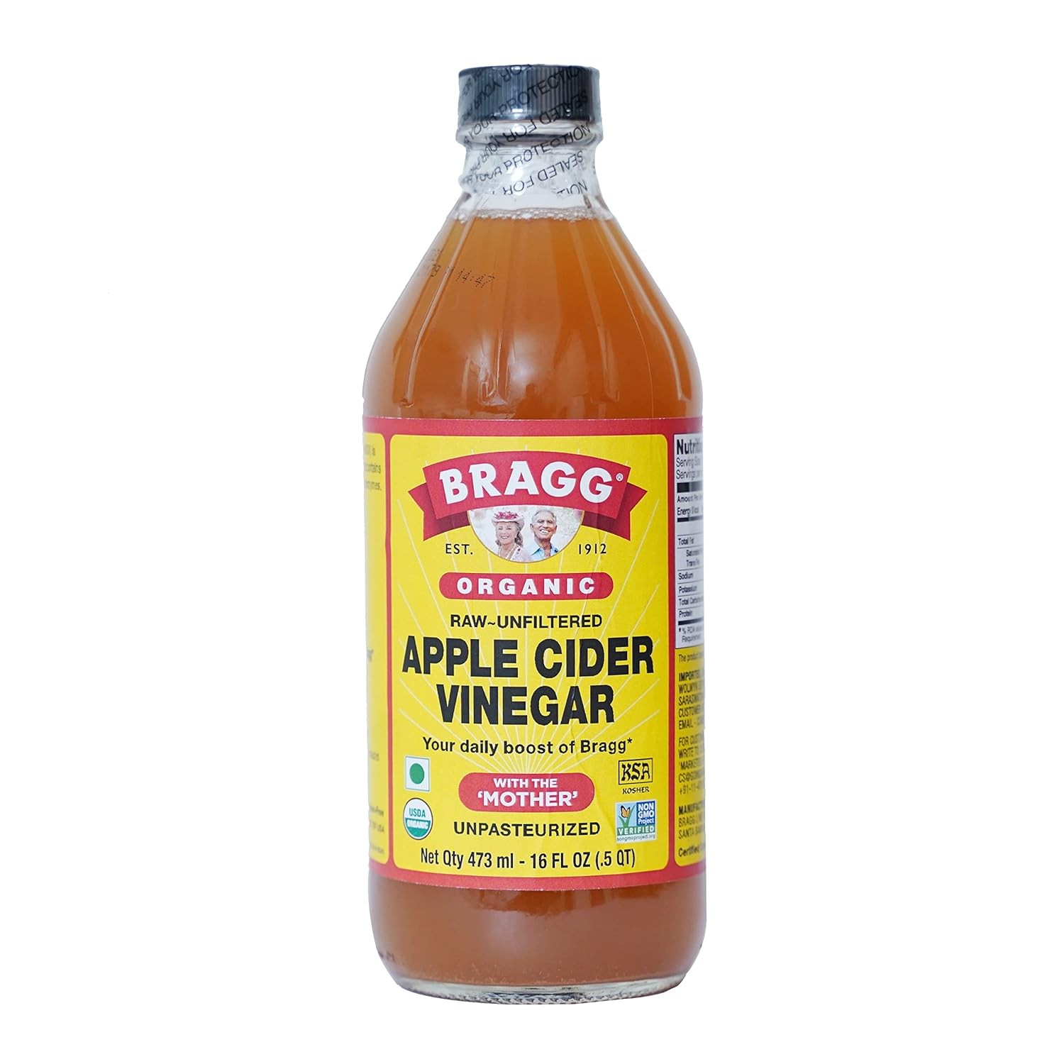 BRAGG VINEGAR APPLE CIDER 16oz