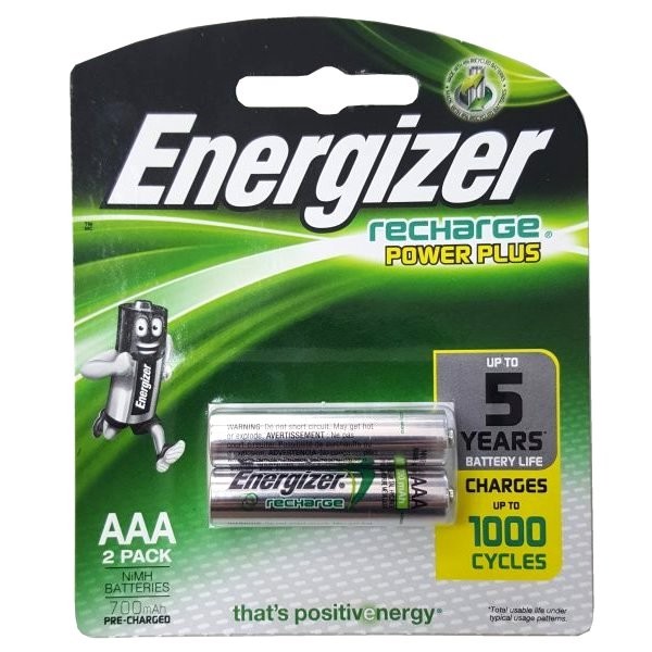 ENERGIZER AAA RECHARG 2s
