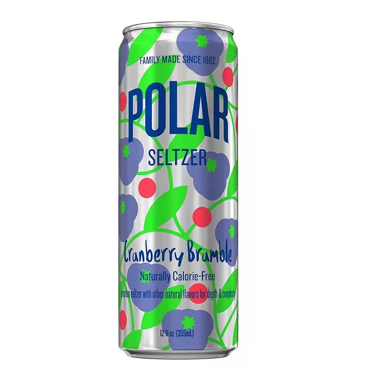 POLAR SELTZER CRANBERRY 355ml