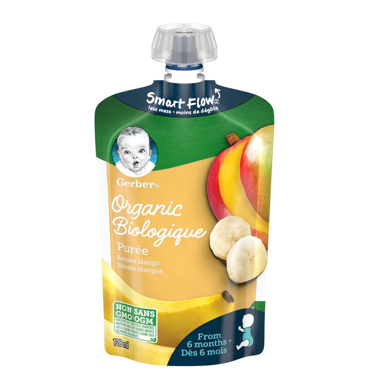 GERBER ORGANIC BANANA MANGO 100g