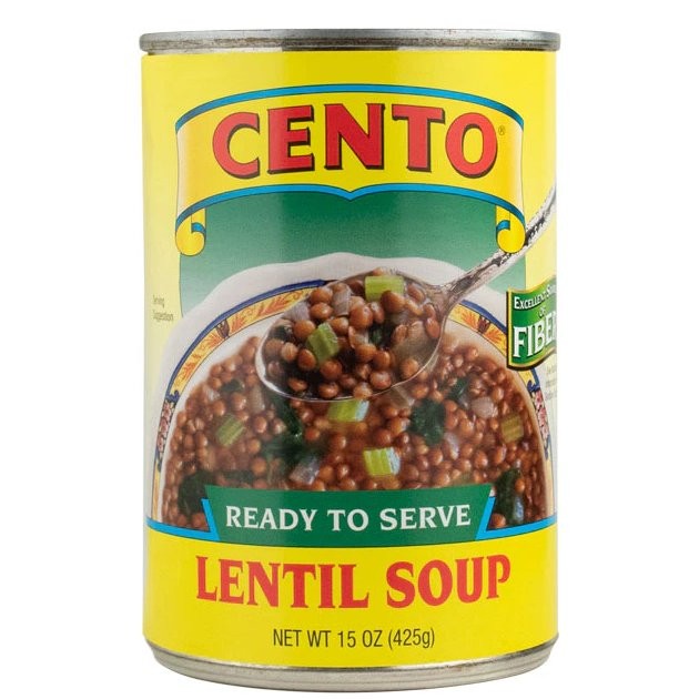 CENTO SOUP LENTIL 15oz