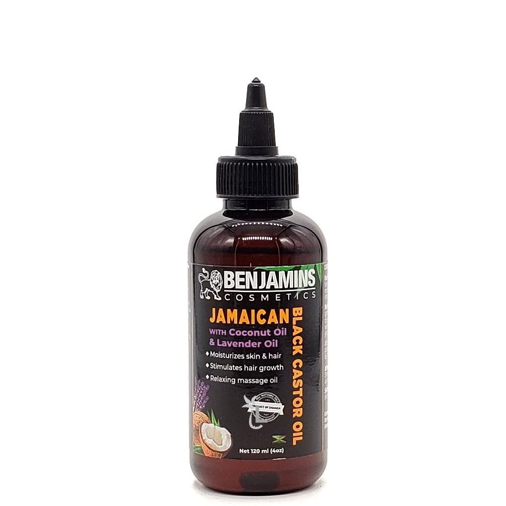 BENJAMINS BLK CASTOR OIL COCO LAV 120ml
