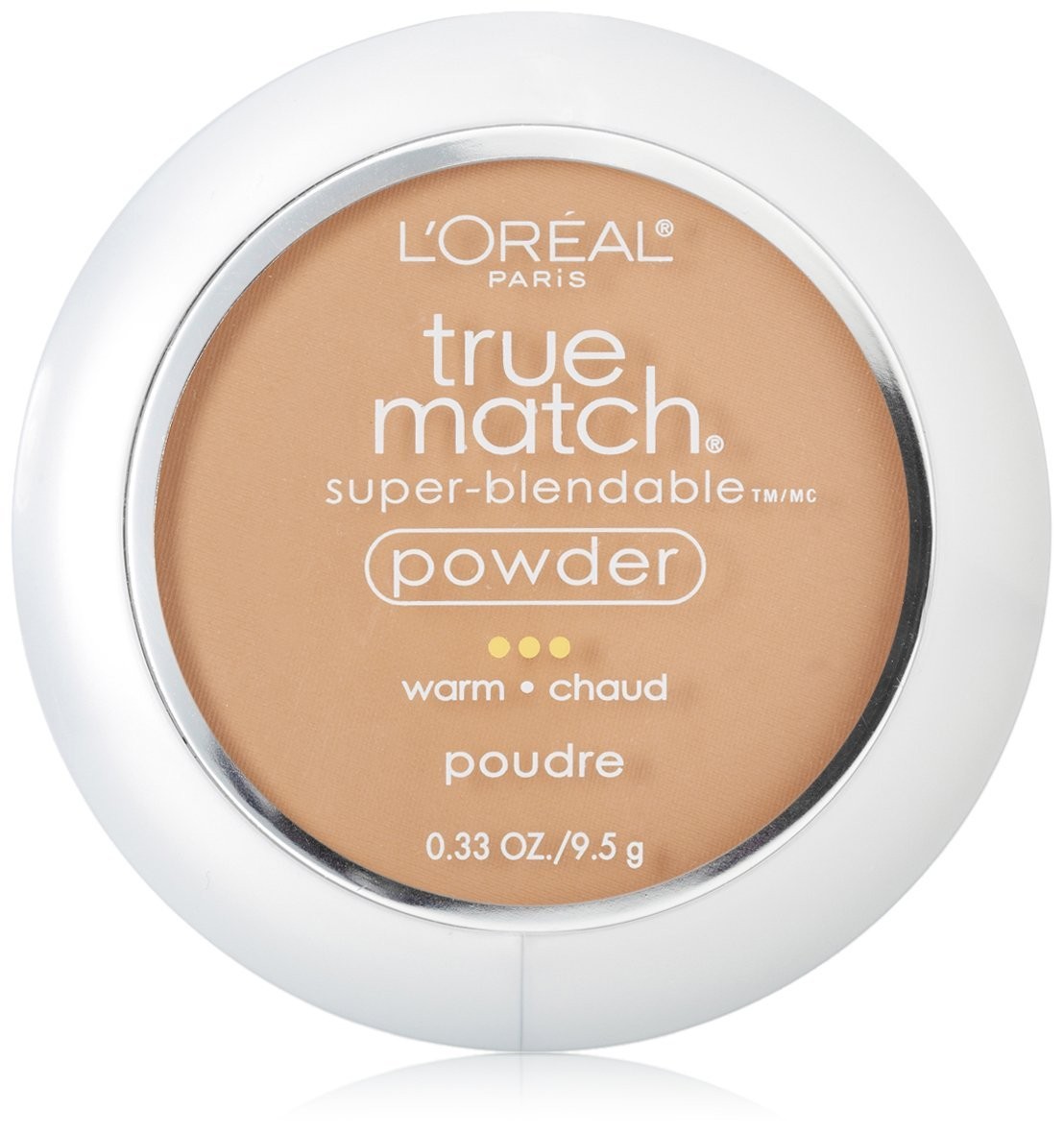 L'Oreal Paris True Match Powder, Sun Beige, 0.33 Ounces