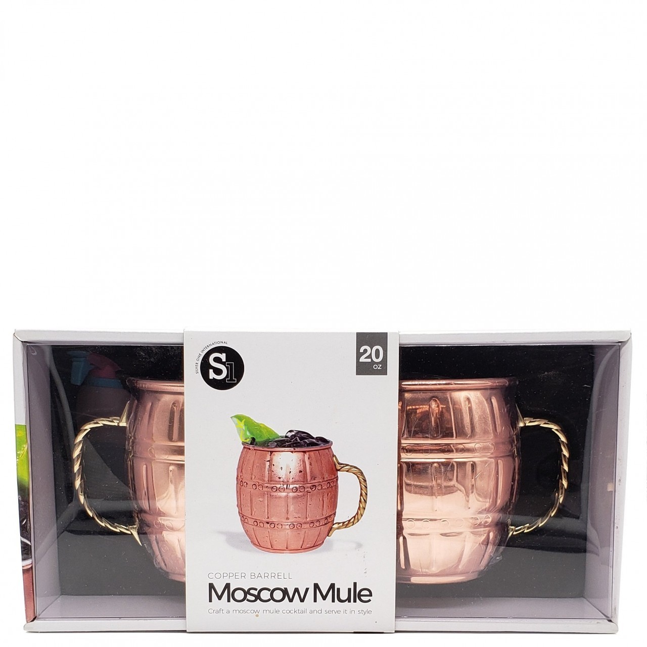 SILVER ONE MOSCOW MULE BARREL 2pk