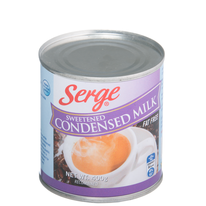SERGE SWEET CONDENSED MILK F/FREE 400g