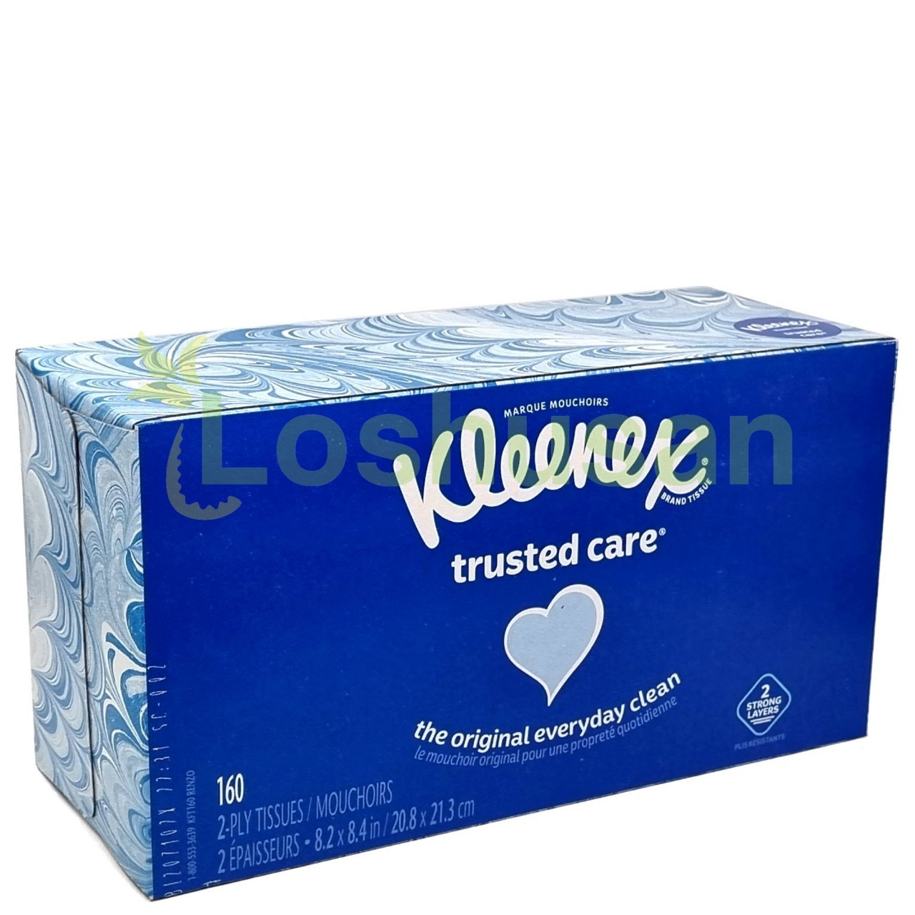 KLEENEX TRUSTED CARE TISSUES 160s