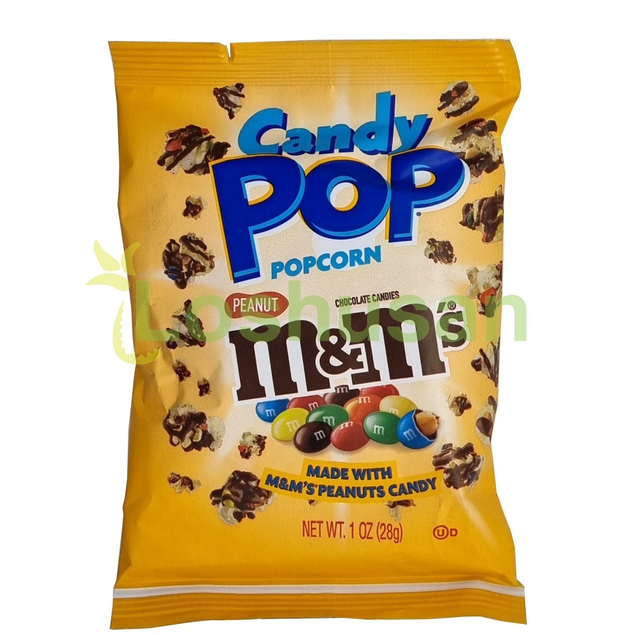 CANDY POP POPCORN M&M PEANUT 1oz