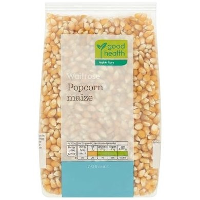 WAITROSE POPCORN MAIZE 510g