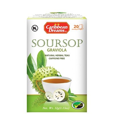 CARIB DREAMS TEA SOURSOP 12s