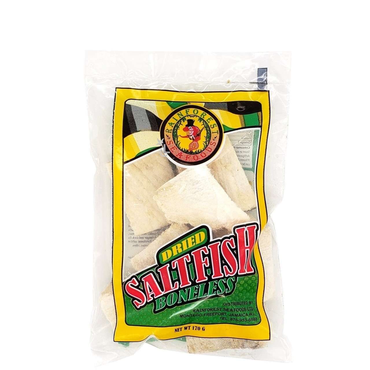 RAINFOREST SALTFISH BONELESS 170g