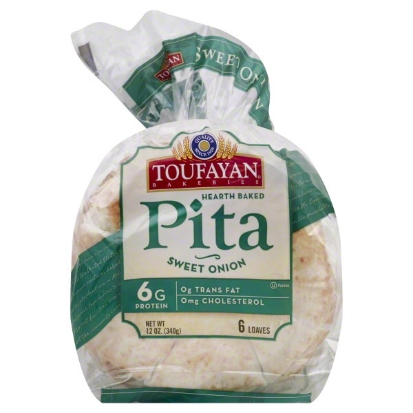 TOUFAYAN PITA ONION 12oz