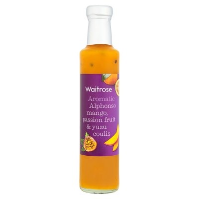 WAITROSE COULIS MANGO PASSION 250ml