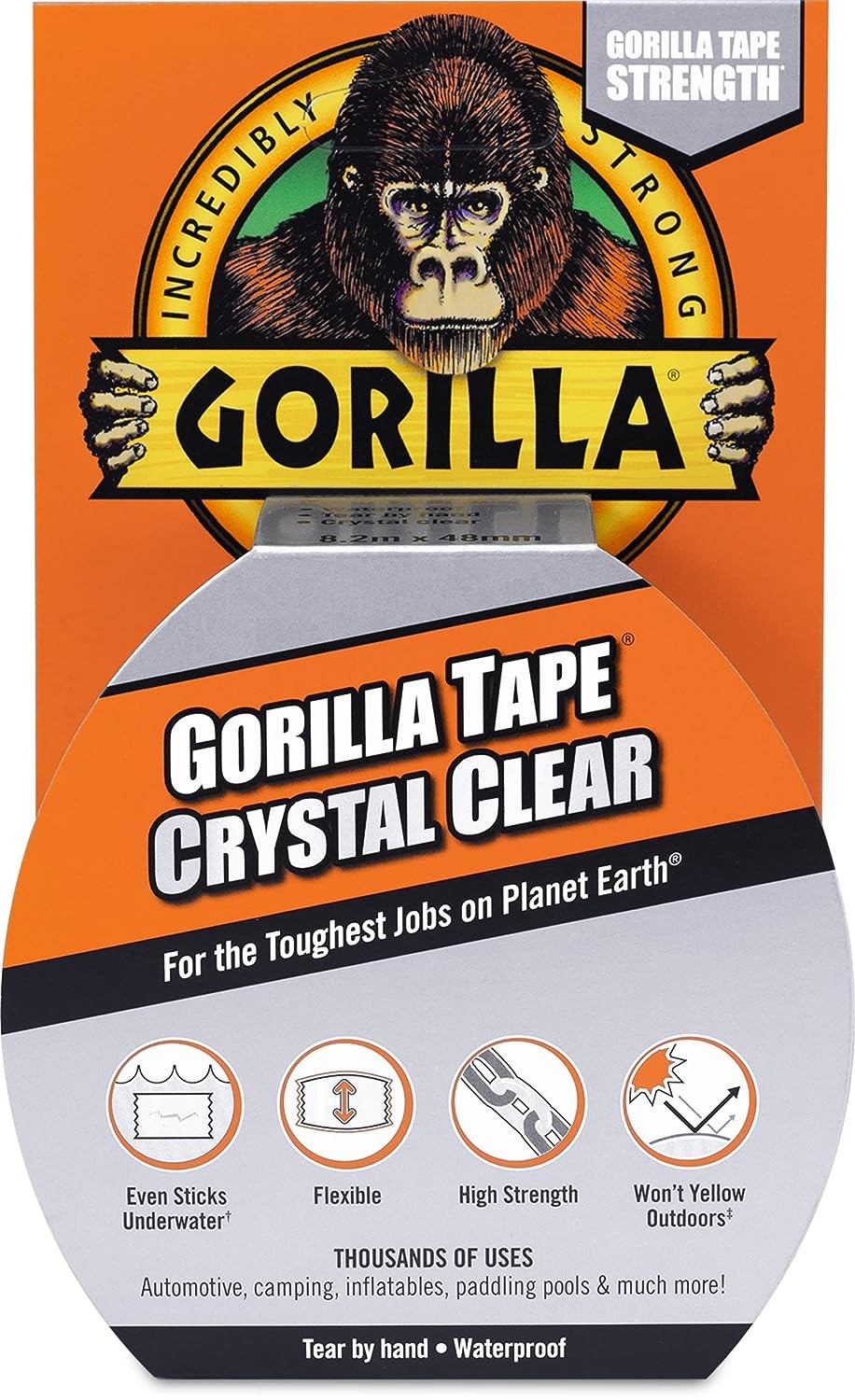 1.88 in. X 324 in. Crystal Clear Repair Tape
