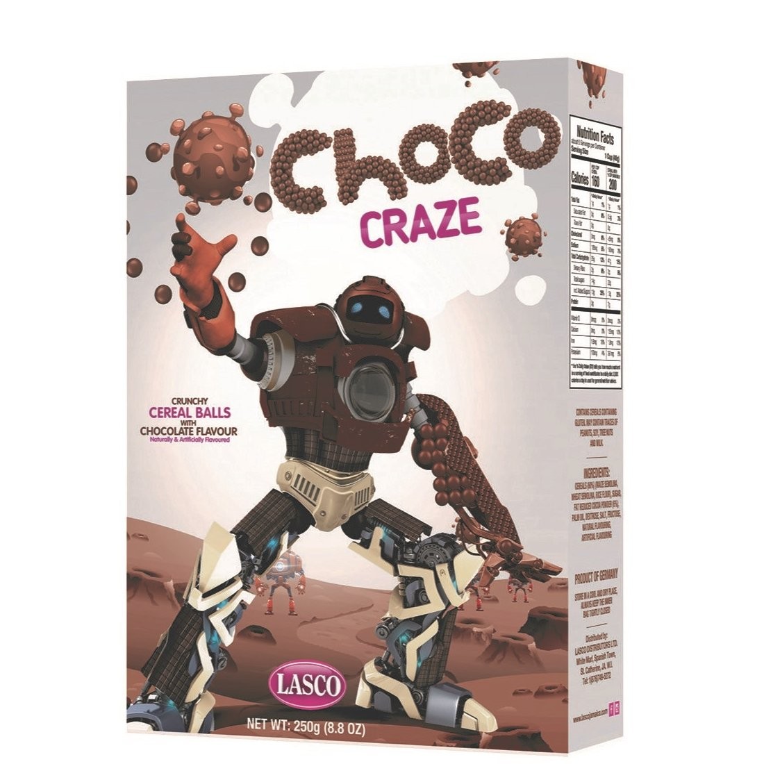 LASCO CHOCO CRAZE 250g