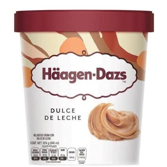HAAGEN DAZS DULCE DE LECHE 946ml