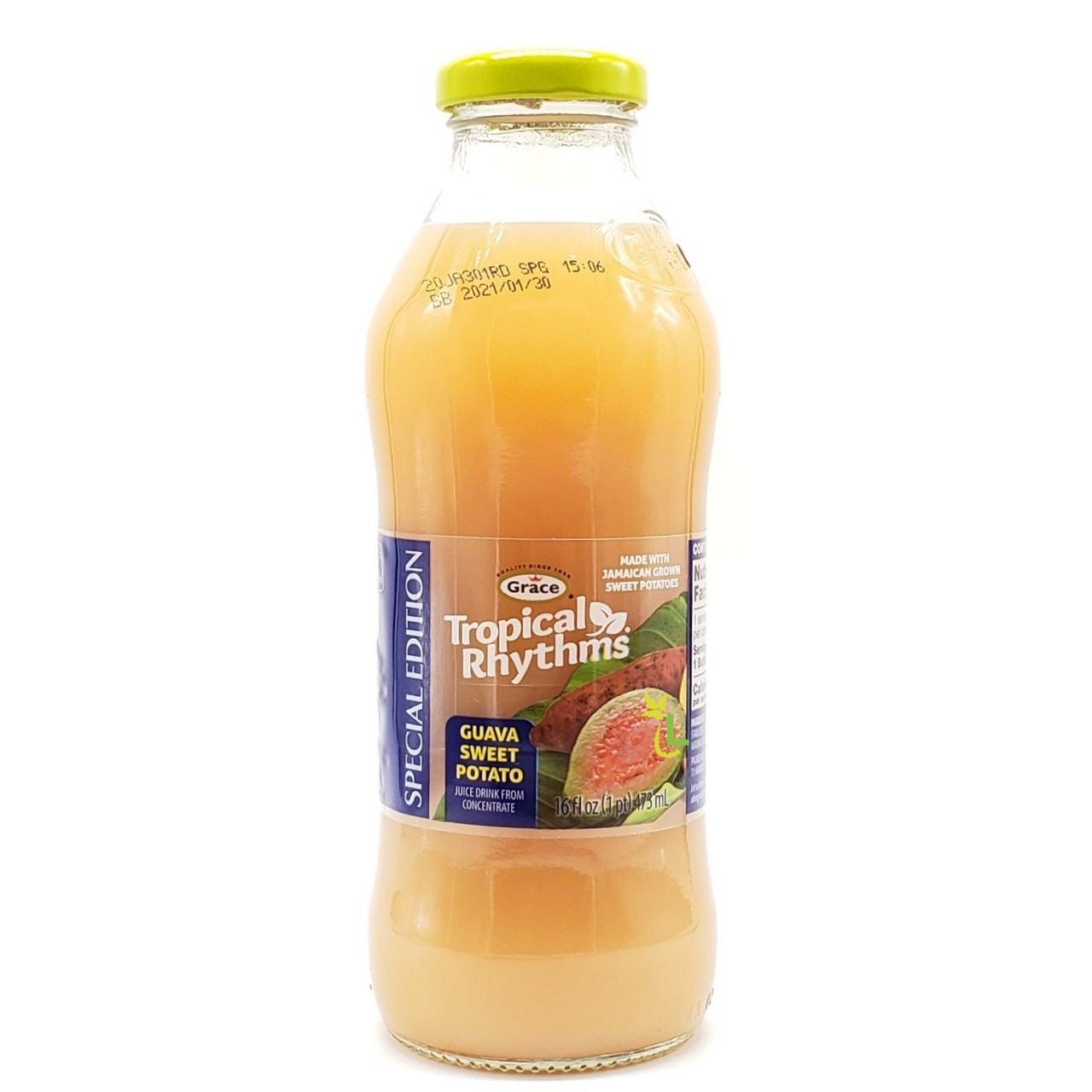 GRACE T RHYTHMS GUAVA SWEET POTATO 16oz
